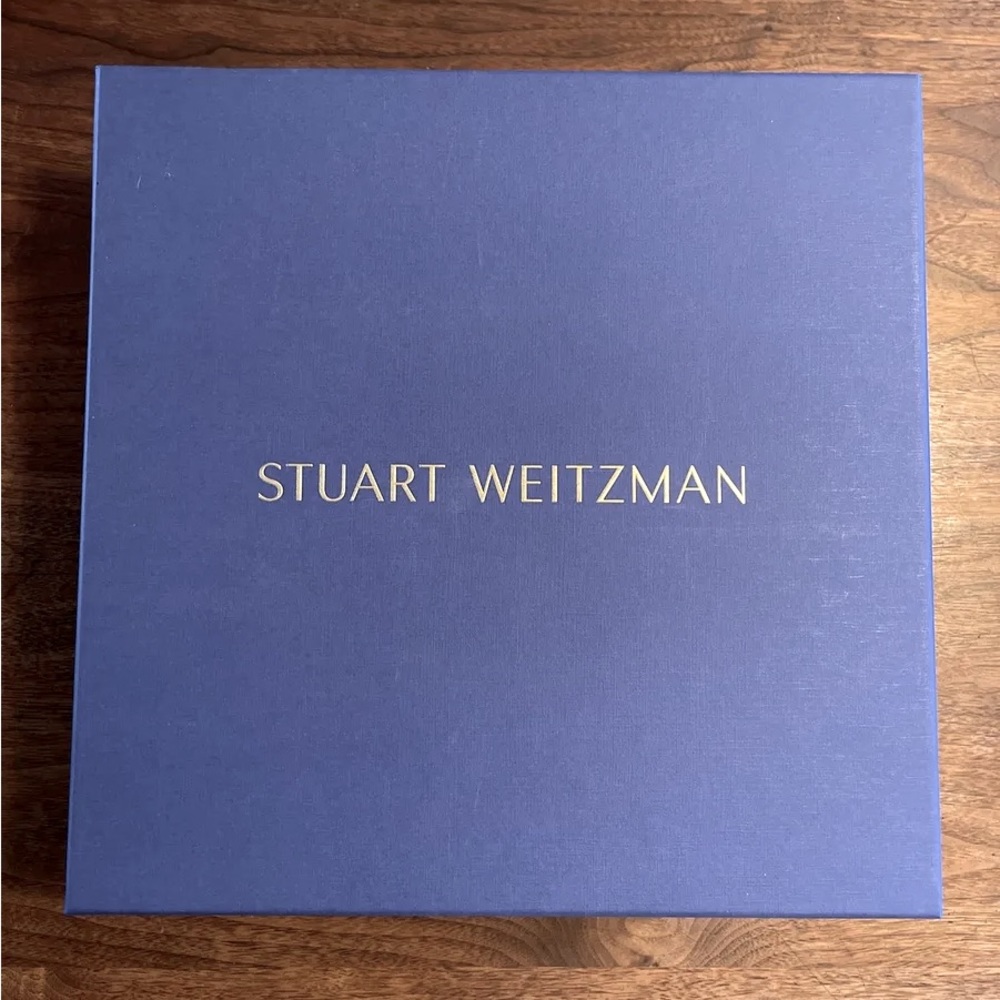 Stuart Weitzman | Neutral Suede Ankle Boots - Picture 6 of 6